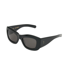 POPPY - Solid Black / Solid Black Lens