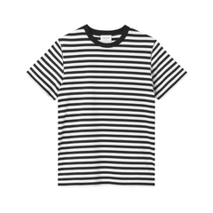 Sami Classic Stripe T Shirt Navy