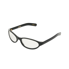 OLYMPIA - Solid Black / Clear Lens Blue Light Lens