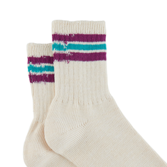 Hemp Blend Dye Socks - Aubergine