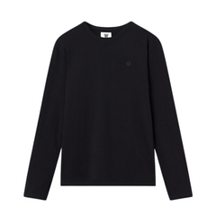 Mel Long Sleeve GOTS Double A Black logo- Black