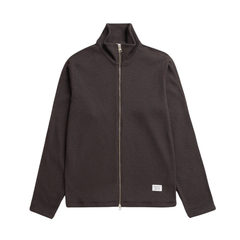 Teno Military Rib Zip Cardigan - Shale