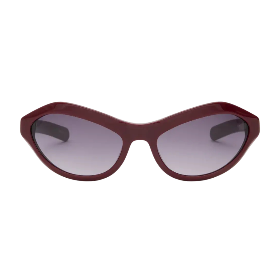 AKIWA - Solid Bordeaux / Grey Gradient Lens