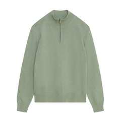 Pelle Half Zip - Jumper Green