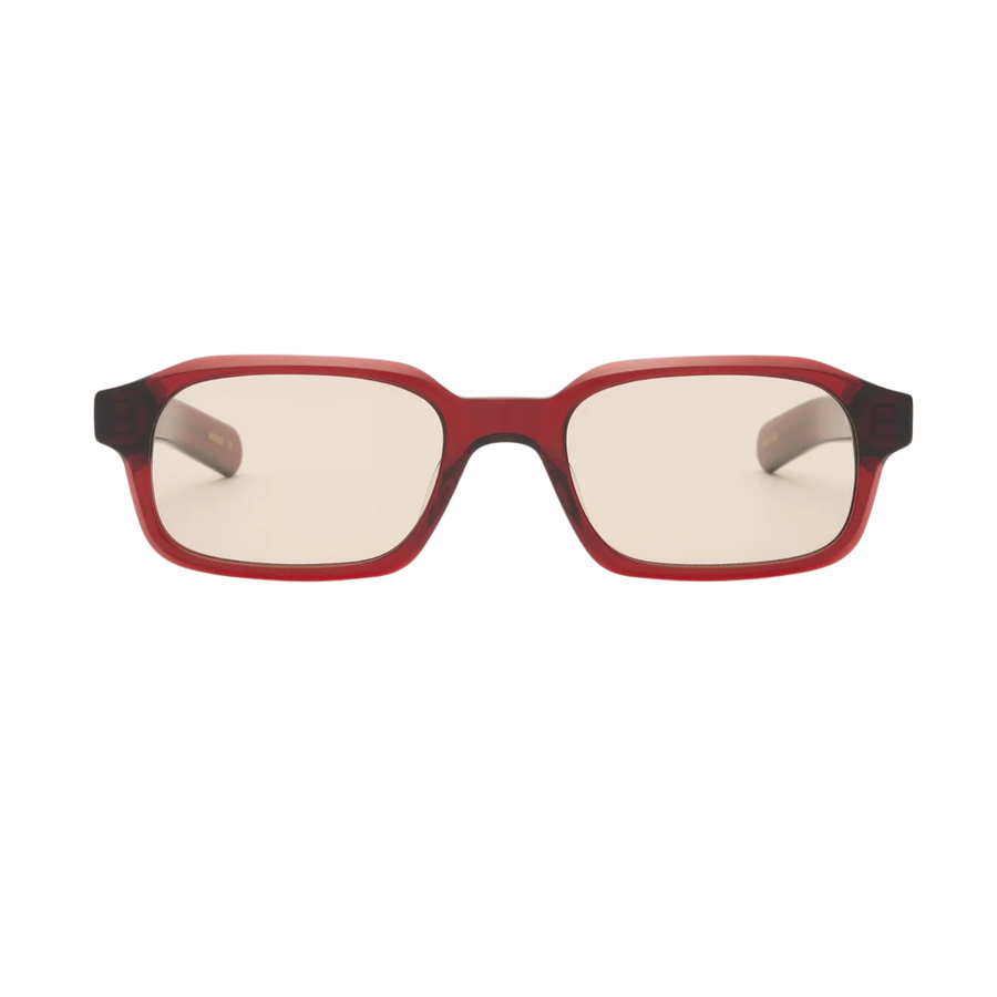 HANKY - Crystal Burgundy/Peach Lens