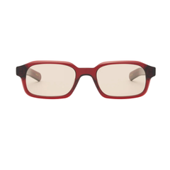 HANKY - Crystal Burgundy/Peach Lens