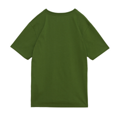 Ace Script & Badge T-shirt GOTS - Eden Green