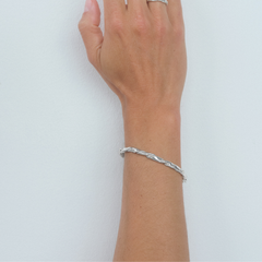 Pelagos Mens Bracelet - Silver