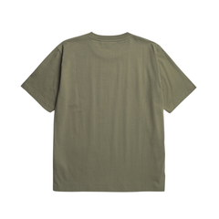 Johannes Organic NORSE Logo Print T-Shirt - Olive Night