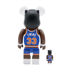 Patrick Ewing "New York Knicks" Be@rbrick 400% + 100%