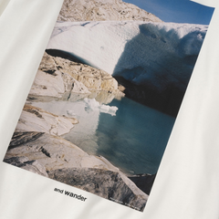 Gracier Printed SS Tee - White