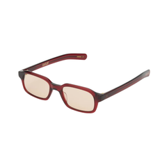 HANKY - Crystal Burgundy/Peach Lens