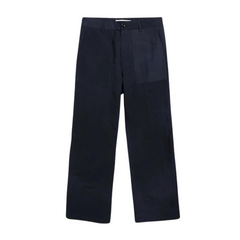 Lukas Relaxed Wave Dye Pant- Dark Navy