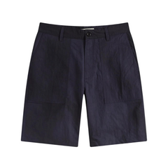 Lukas Relaxed Wave Dye Shorts - Dark Navy