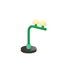 Woaw Double Table - Green