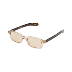 HANKY - Crystal Beige / Dark Tortoise / Peach Lens