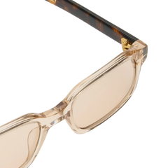 HANKY - Crystal Beige / Dark Tortoise / Peach Lens