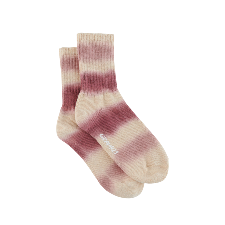 Hemp Blend Dye Socks - Mulberry