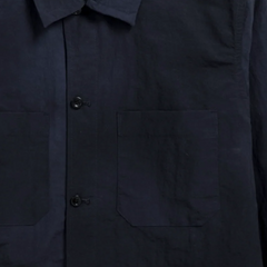 Ulrik Wave Dye Overshirt - Dark Navy