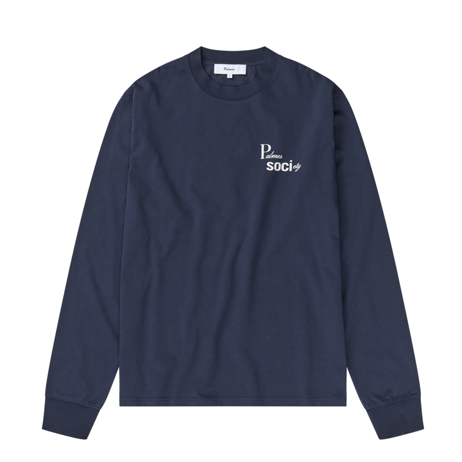Piano LS T-Shirt - Navy