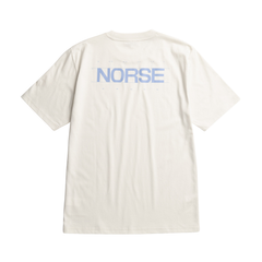 Norse x BST Back Print T-shirt - Kit White