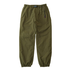 Nylon Track Pant - Deep Olive