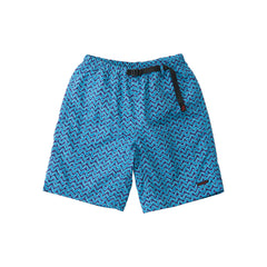 Nylon Packable G-Short - Zig-zag Blue