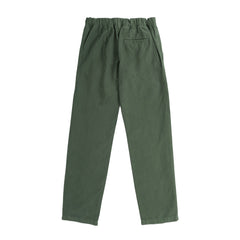 Ezra Relaxed Cotton Linen Trouser - Spruce Green