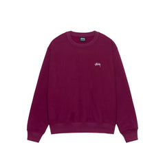 Stock Logo Crew Burgundy