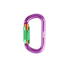 Hold On Tight To What Love Carabiner Purple