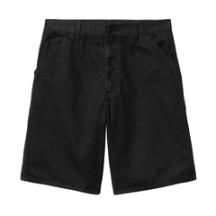 Single Knee Short - Black