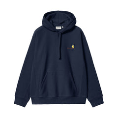 Hooded American Script Sweat- Air Force Blue