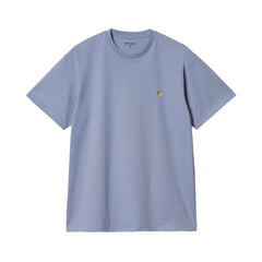 S/S Chase T-Shirt -Charm Blue/Gold