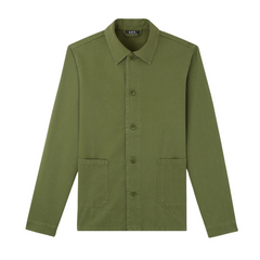 Veste Kerlouan Jacket Vert Fonce Olive Green