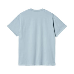 S/S Madison T-Shirt - Frosted blue/white