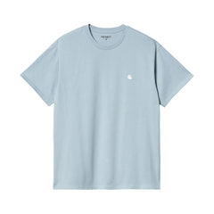 S/S Madison T-Shirt - Frosted blue/white