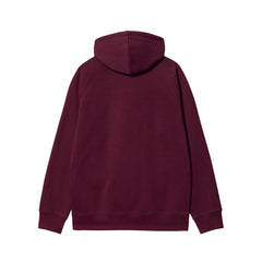 Hooded Chase Sweat Amarone/Gold