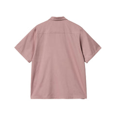 S/S Delray Shirt - Glassy Pink/Black