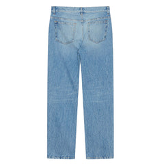 Al Straight Leg Jeans Denim - Heavy Rinse