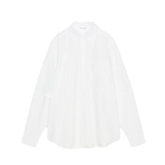 Dom DB Sleeve Shirt - White