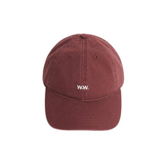 Low Profile Twill Cap Wine Red