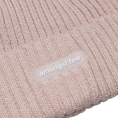 Patch Logo Beanie - Beige