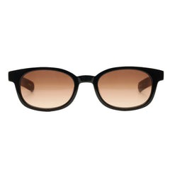 LE BUCHERON - Solid Black / Brown Gradient Lens