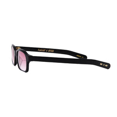 HANKY - Solid Black/Pink Gradient Lens