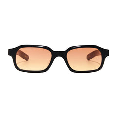 HANKY - Solid Black/Orange Double Gradient Lens