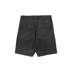 Lukas Relaxed Wave Dye Shorts - Black