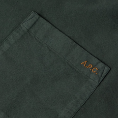 Chemise Mateo Logo Shirt - Dark Green