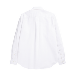 Algot Oxford Monogram Shirt - White