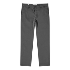 Aros Slim Organic Stretch Twill Chino - Slate Grey