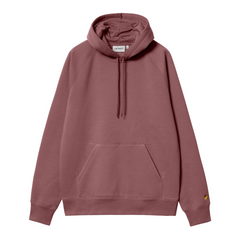 Hooded Chase Sweat - Dusty Fuchsia/Gold